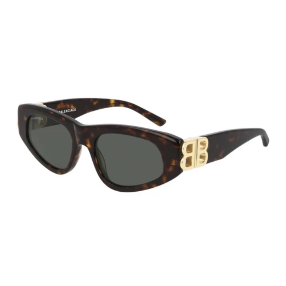 Balenciaga Dynasty Sunglasses Tortoise